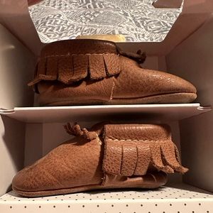 Freshly Picked Weathered Brown Moccasin size 3